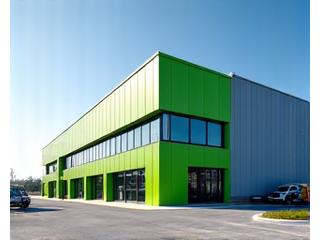Insulated industrial building exterior
