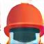 Icon representing safety improvement